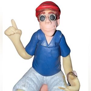 Shelf Sitters #1 DAD Young Family of Friends Collection Manning Figurine